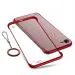 Realcase Red Silicone Frameless Bumper Case Back Cover For Iphone Se 2020, Iphone Se 2022, Iphone 7, Iphone 8