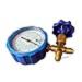 SATYWALI Single Gauge Manifold Compatible For All Gases R22, R134, R410A, R404A (Pressure 0 to 500 Psi)