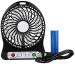 Psight Plastic Mini Portable Usb Rechargeable 5 Inch 3 Speed Fan - Multicolor