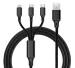 Multi Charging Cable 3 in 1 Fast Charging 1pc. Incomplete