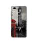 Casotec London Theme Design Printed Silicon Soft TPU Back Case Cover for XOLO Era 5X