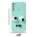 Tweakymod Printed Funny FAce Emoji Back Cover For Motorola One FUSION Plus
