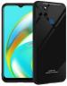 AmericHome Realme C12 Black Rubber, Polycarbonate, Glass, Silicon Dual Protection Mobile Back Cover