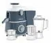 Havells Vitonica 500W Juicer Mixer Grinder, 3 Jars, White/Blue