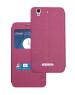 Heartly Yureka Plus Cyanogen Mod Faux Leather Cute Pink Back Case Cover