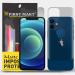 FIRST MART Matte Front and Back Impossible Flexible Fiber Tempered Glass Screen Protector for iPhone 12