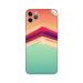 GADGETSWRAP Printed Vinyl Skin Sticker for Apple iPhone 11 Pro - Geometry Lines Upward