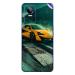 GADGETSWRAP Printed Vinyl Skin Sticker for Realme GT Neo 3 (5G) - Yellow Race Car