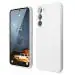 LIRAMARK Liquid Silicone Soft Back Cover Case for Samsung Galaxy S23 Plus 5G (White)