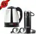 Snapple Electric Kettle 1.5L, Hot & Cold Vaccum Flask Set Combo Gift Pack Electric Kettle  (1.5 L, Silver, Black)