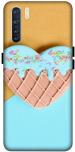 ANGELSKY Oppo F15 Cph200 Multicolor Plastic Love Wallpaper Printed Waterproof Back Cover
