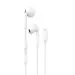 DUDAO Lightning Bluetooth New ergonomic earplug design Stereo Headset with Hi-Fi Audio Bluetooth & Wired Headset (White, In the Ear)