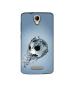 Casotec Football In Water Design Printed Silicon Soft TPU Back Case Cover for Panasonic P50 Idol