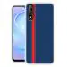Fashionury Silicone Blue Jeans Printed Soft Back Cover Case for Vivo Z1X /Designer Back Cover for Vivo Z1X