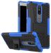 S-Hardline Lenovo Phab 2 Plus Blue Rubber, Plastic Shockproof Hybrid Kickstand Back Case Cover