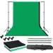 VTS Backdrop Stand Setup Photo Studio Screen Background for Indoor-Outdoor, Comercial, YouTube Photography (9 x9ft. -7)