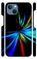 YAPZONE Cool Rainbow Light Illusion Abstract |Designer Printed Hard Back Cover for Apple iPhone 13 Mini Premium & Attractive Case for Your Smartphone