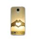 Casotec Heart in Hand Shape Design Printed Silicon Soft TPU Back Case Cover for Gionee P2S