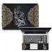 GloShvi Shri Krishna Laptop Skin Decal Sticker, Waterproof, Bubble Free and scratchproof Vinyl Laptop Decal (Black)