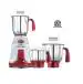 Prestige Deluxe-VS 750 W Mixer Grinder, 3 Stainless Steel Jars (1500 ml, 1000 ml, 300 ml) (Red, White)