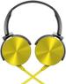 Otos Yellow, black On the Ear Wired Wired Headset