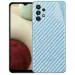 ECMERED Carbon Fiber Back Skin Panel Transparent Vinyl Skin Sticker (Fiber) For Samsung Galaxy A32 (Pack Of 1)