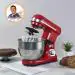 Wonderchef Crimson Edge Die-Cast Metal Kitchen Stand Mixer (1000 Watts, Red)