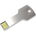 Eo Silver Metal Usb 2.0 Key Shaped 64 Gb Pen Drive With Fast Class 10 Chip