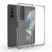 Miracase Aikukiki Clear Rubber,Thermoplastic Polyurethane Waterproof and Lightweight Back Case for Samsung Galaxy Z Fold 3 5G