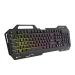 Wings Grind Usb-A 100 Gaming Keyboard With Metallic Casing 19 Anti-Ghosting Key And Changeable Backlight, Black