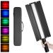 HIFFIN (HF-600 RGB) Portable Light Wand Handheld RGB LED Stick Light for Photography, 2500K-9900K Adjustable, 24 Fx Light Effect, Power 24W, Barndoor, 5200mah in Built Battery