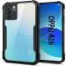 RUPELIK Oppo A16 (Eagle) Shock Proof Clear Protective Hybrid TPU & PC Transparent Back Crystal Clear Eagle Case Cover for Oppo A16 (Black/Transparent)