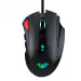 Aula H512 Wired Gaming Mouse with 6 Programmable Side Buttons, Ergonomic Optical 7 RGB Backlit, Adjustable 6 Mode DPI for Professional Gamers Computer Mice for PC/MAC (Black)