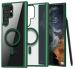 HUPSHY Back Cover For SAMSUNG Galaxy S23 Ultra 5G, SAMSUNG S23 Ultra 5G (Green, Magnetic Case, Pack Of: 1)
