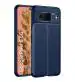 Golden Sand Cover Leather Texture Series Shockproof Armor TPU Back Cover Case for Google Pixel 8 5G Mobile Phone, Blue