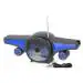 CLUBCLASSY CLUBCLASSY Rock Music Airplane Design Bluetooth Wireless Speaker with Solar Panel FM Radio