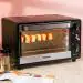 Borosil Prima 24 L Oven Toaster & Grill, Motorised Rotisserie & Convection Heating, Black