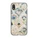 Qrioh Peacock Stone Pattern Glass case for Apple iPhone XR