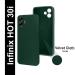 Knotyy Infinix HOT 30i Green Back Cover