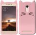 Aviaaz Lenovo K5 Note 3D Cute Mustache Kitty Doll Pink Back Cover