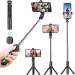 JGREEN Prime Selling Professional portable selfie stick of the highest calibre 3-in-1 Bluetooth selfie stick with extension Little tripod multi-purpose wireless Bluetooth R1 selfie stick with a remote shutter that rotates 360 degrees