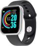 MECKWELL D20 Unisex smart band Smartwatch (silver Strap, Free size)
