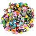 YellowCult Shoe Jibit Charms Croc Pack Of 4, 5, 8, 10, 12, 15, 16, 20, 24, 25, 40, 50 (No Duplicates) Different Characters Used to Decorate Clogs Shoes for Rounded Holes Charms For Shoes