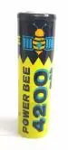 KP ORIGINAL BATTERY Power Bee 18650 3.7V 4200 mAh Li-ion GPS Battery | 3.7V Lithium Ion Battery for DIY Projects LED Light Bluetooth Speaker Emergency Light Project Work Industrial Equipment with Flat top Pack of 1
