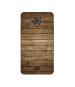Casotec Wood Design Printed Silicon Soft TPU Back Case Cover for Swipe Elite 2 plus