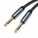 fdealz (5 Meter / 500 CM) Pro Series 6.35mm Stereo Male to 6.35mm Stereo Male audio Cable, 6.35mm 1/4
