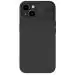 NILLKIN CamShield Silky Silicone Case For iPhone 15 - Black