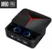 VlVO Ashish General Stores Black M90 Tws Bluetooth 5.0 Wireless Earbuds Touch Waterproof Ip7X Led Digital Gaming Headset