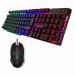 RPM Euro Games Gaming Keyboard and Mouse Combo | Keyboard - With 7 Color Backlit | Suspension Caps | Backlit | 104 Keys | Mouse - Upto 3200 DPI, 4 Levels|6 Buttons | 7 Color RGB Wired USB Gaming Keyboard (Black) Wired USB Gaming Keyboard (Black)
