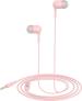 Portronics In The Ear Conch 50 Wired Headset, Pink
